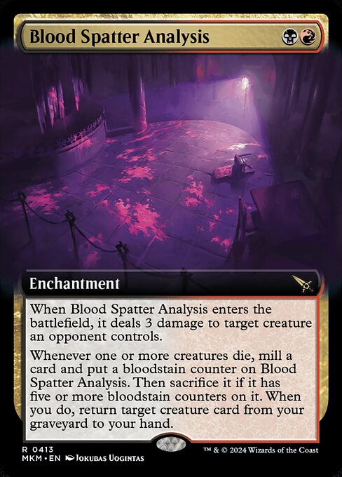 Blood Spatter Analysis 413