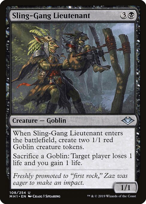 Sling-Gang Lieutenant 108