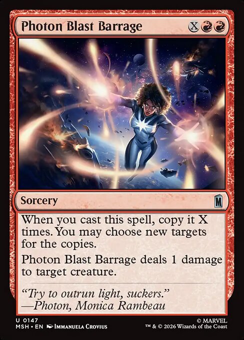 Photon Blast Barrage 147