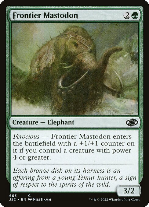 Frontier Mastodon 663
