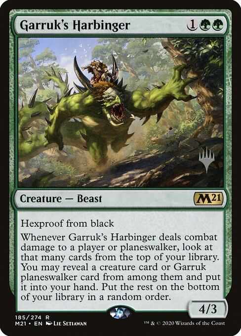 Garruk's Harbinger 185p