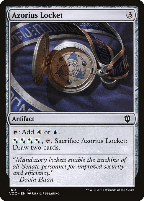 Azorius Locket 160