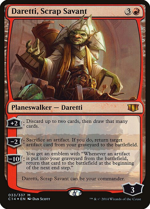 Daretti, Scrap Savant 33