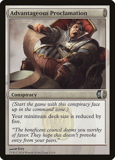 Advantageous Proclamation 1