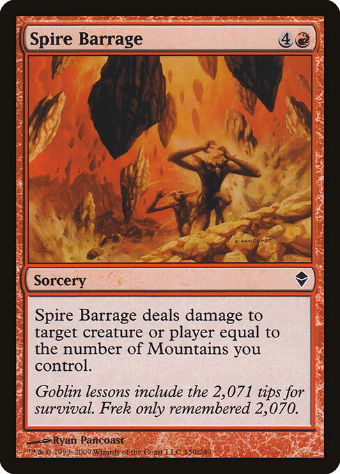 Spire Barrage 150