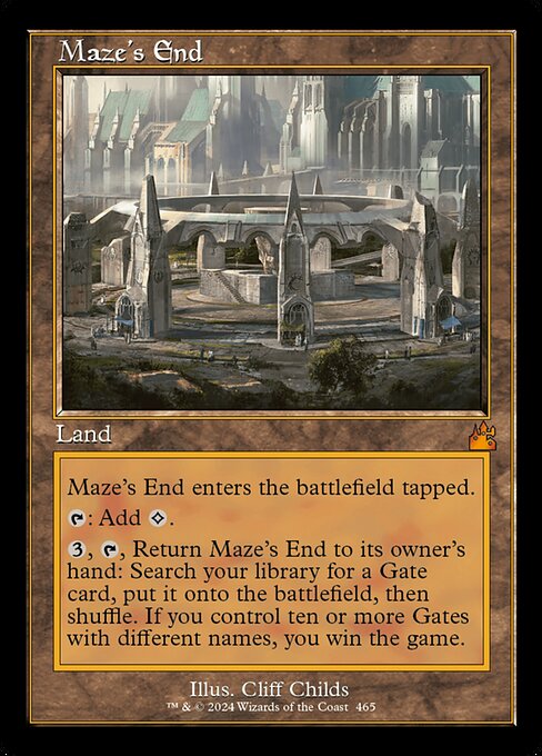 Maze's End 465