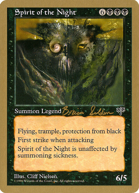 Spirit of the Night bs146