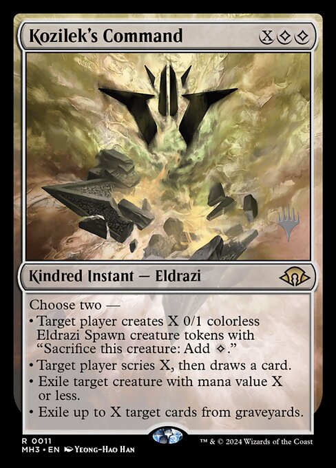 Kozilek's Command 11p
