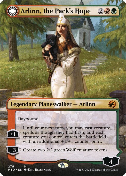 Arlinn, the Pack's Hope // Arlinn, the Moon's Fury 279