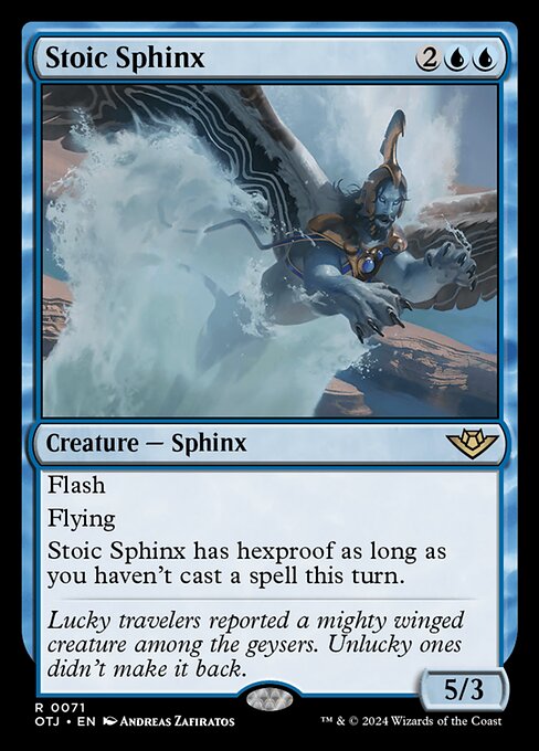 Stoic Sphinx 71