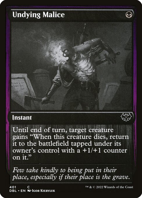 Undying Malice 401