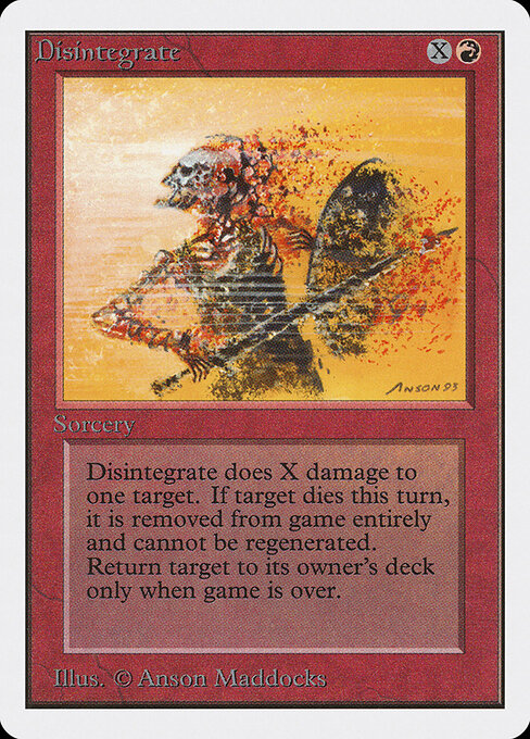 Disintegrate 141