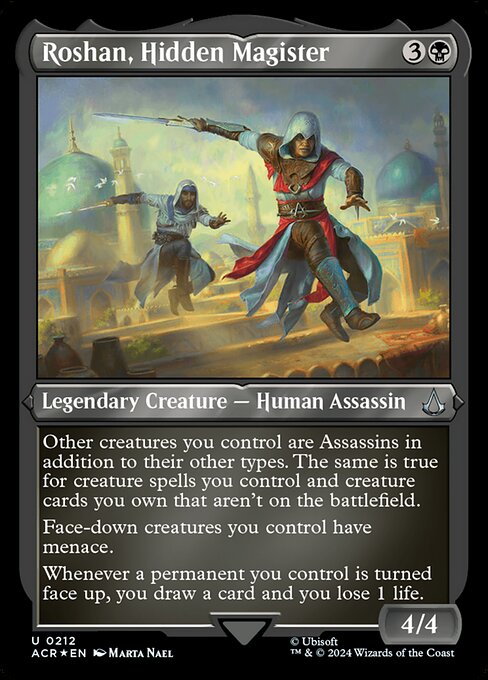 Roshan, Hidden Magister 212