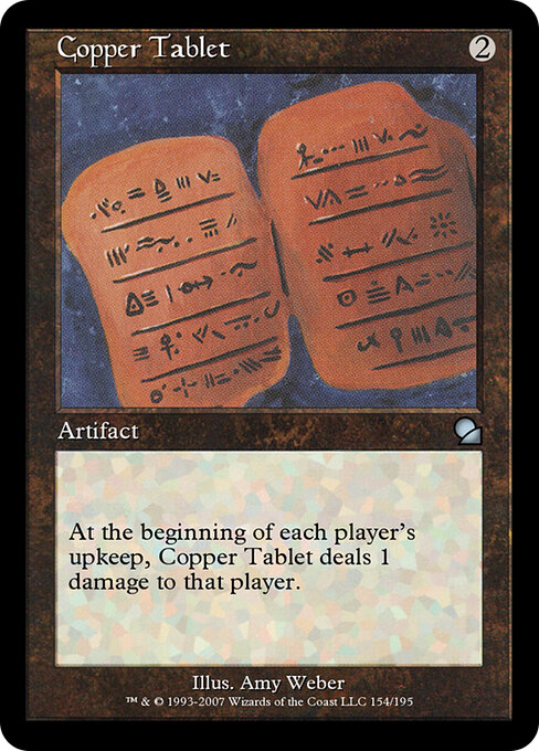 Copper Tablet 154