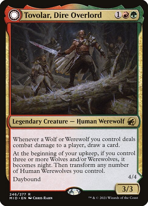 Tovolar, Dire Overlord // Tovolar, the Midnight Scourge 246