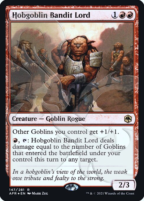 Hobgoblin Bandit Lord 147a