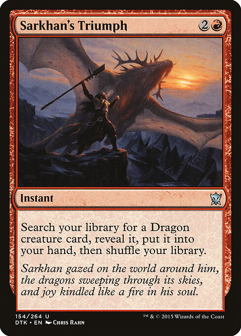 Sarkhan's Triumph 154