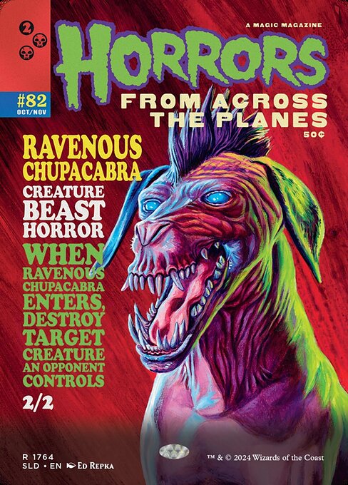 Ravenous Chupacabra 1764