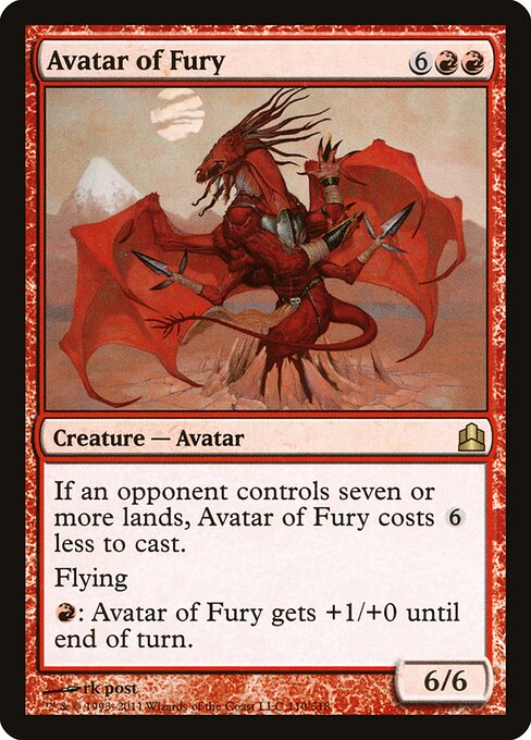 Avatar of Fury 110