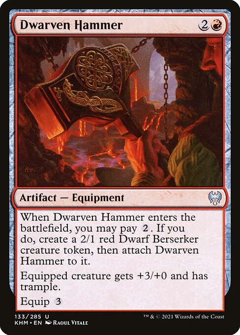 Dwarven Hammer 133