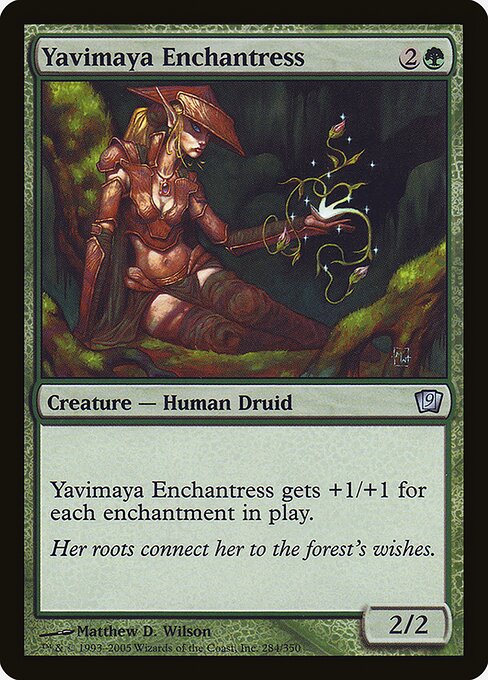 Yavimaya Enchantress 284★