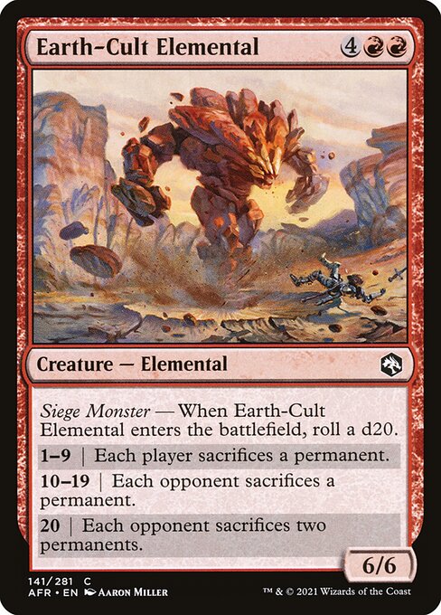 Earth-Cult Elemental 141