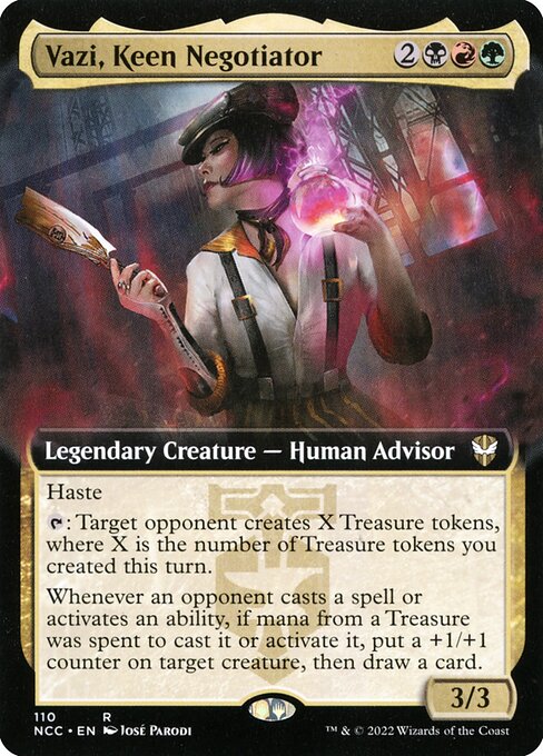 Vazi, Keen Negotiator 110