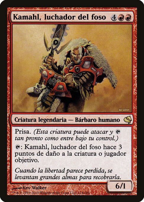 Kamahl, Pit Fighter 114