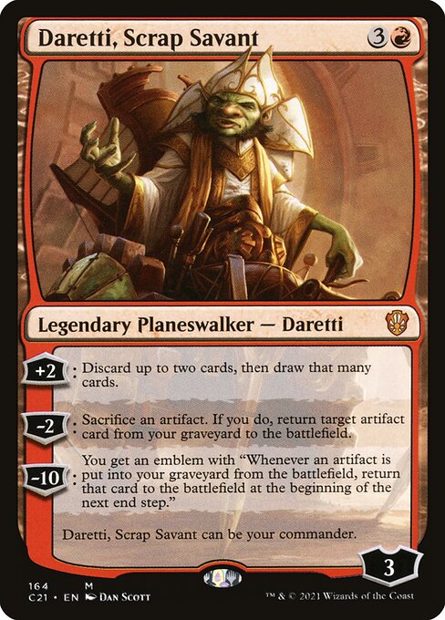 Daretti, Scrap Savant 164