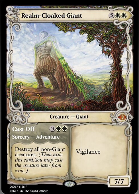 Realm-Cloaked Giant // Cast Off 78798