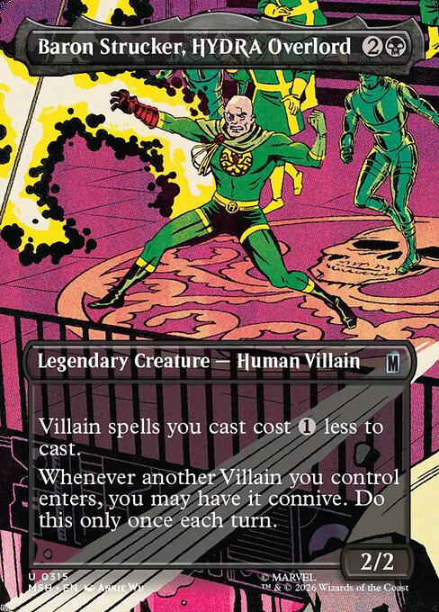 Baron Strucker, HYDRA Overlord 315