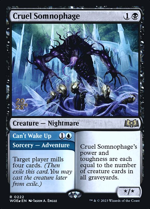 Cruel Somnophage // Can't Wake Up 222s