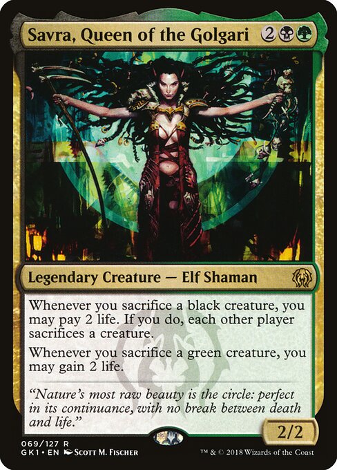 Savra, Queen of the Golgari 69