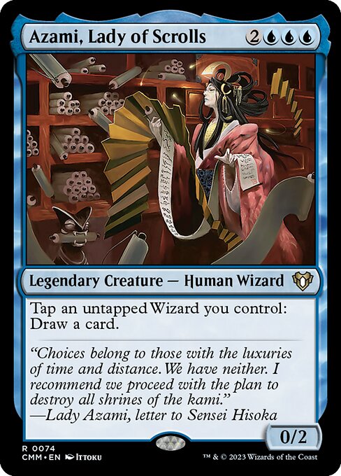 Azami, Lady of Scrolls 74