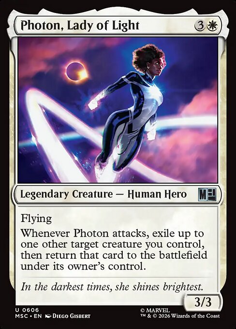 Photon, Lady of Light 606