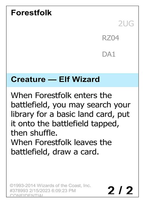 Forestfolk RZ04a