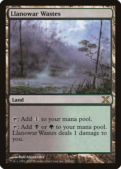 Llanowar Wastes 355