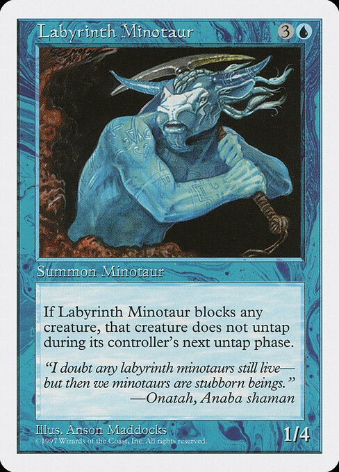 Labyrinth Minotaur 97