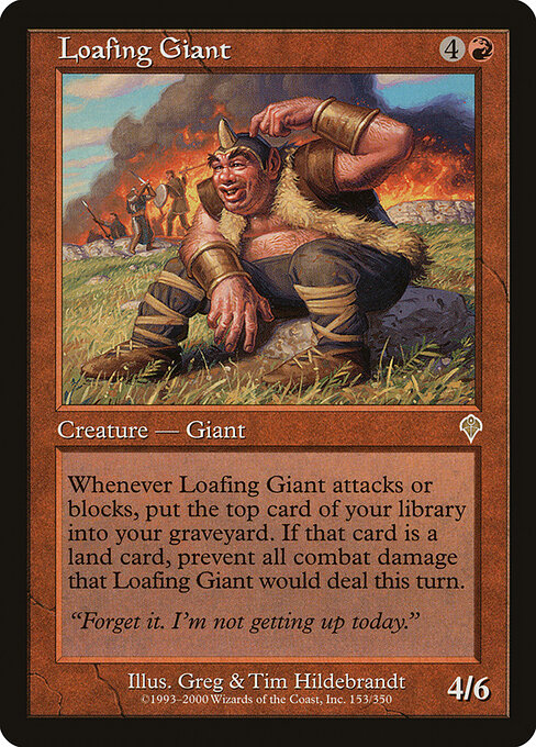 Loafing Giant 153