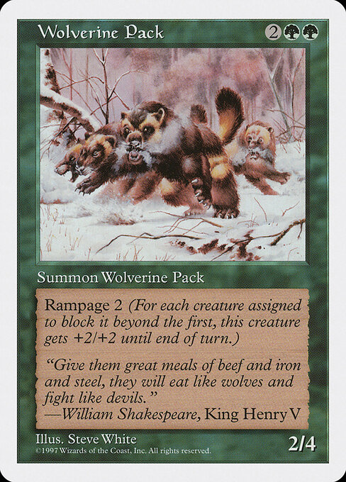 Wolverine Pack 344