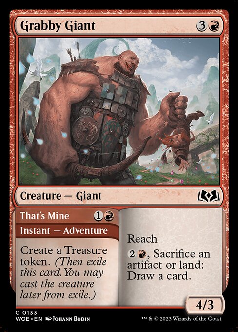 Grabby Giant // That's Mine 133