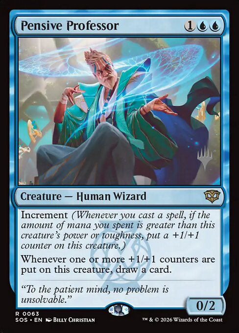 Pensive Professor 63p
