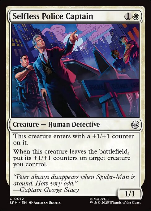 Selfless Police Captain 12