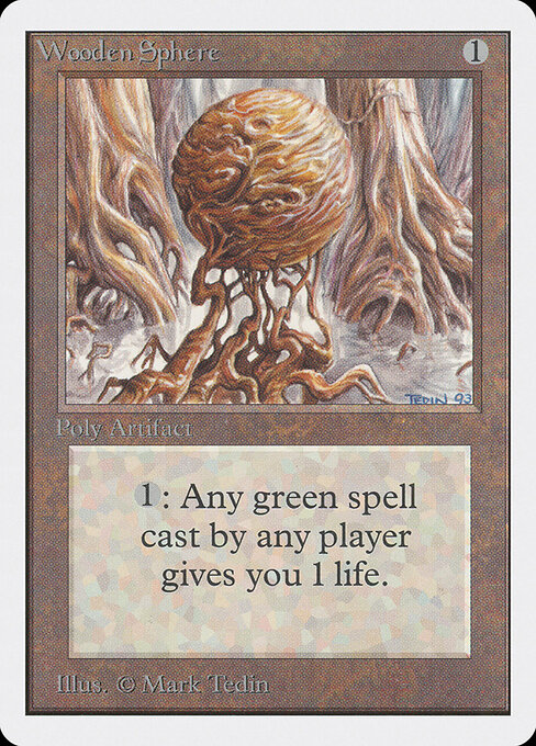 Wooden Sphere 277