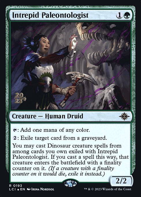Intrepid Paleontologist 193s