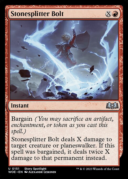 Stonesplitter Bolt 151