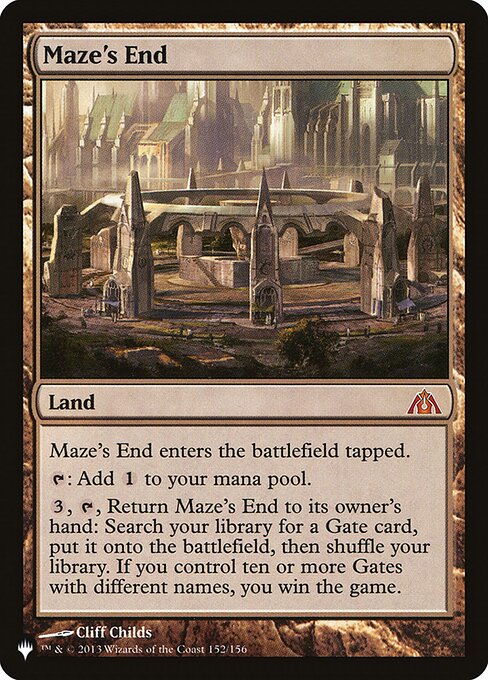Maze's End DGM-152