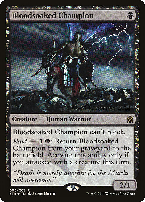 Bloodsoaked Champion 66s