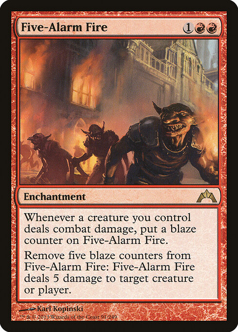 Five-Alarm Fire 91