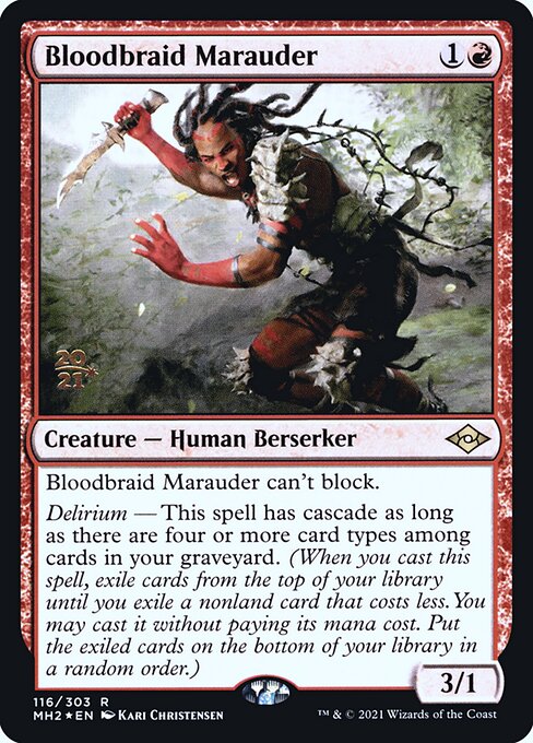 Bloodbraid Marauder 116s